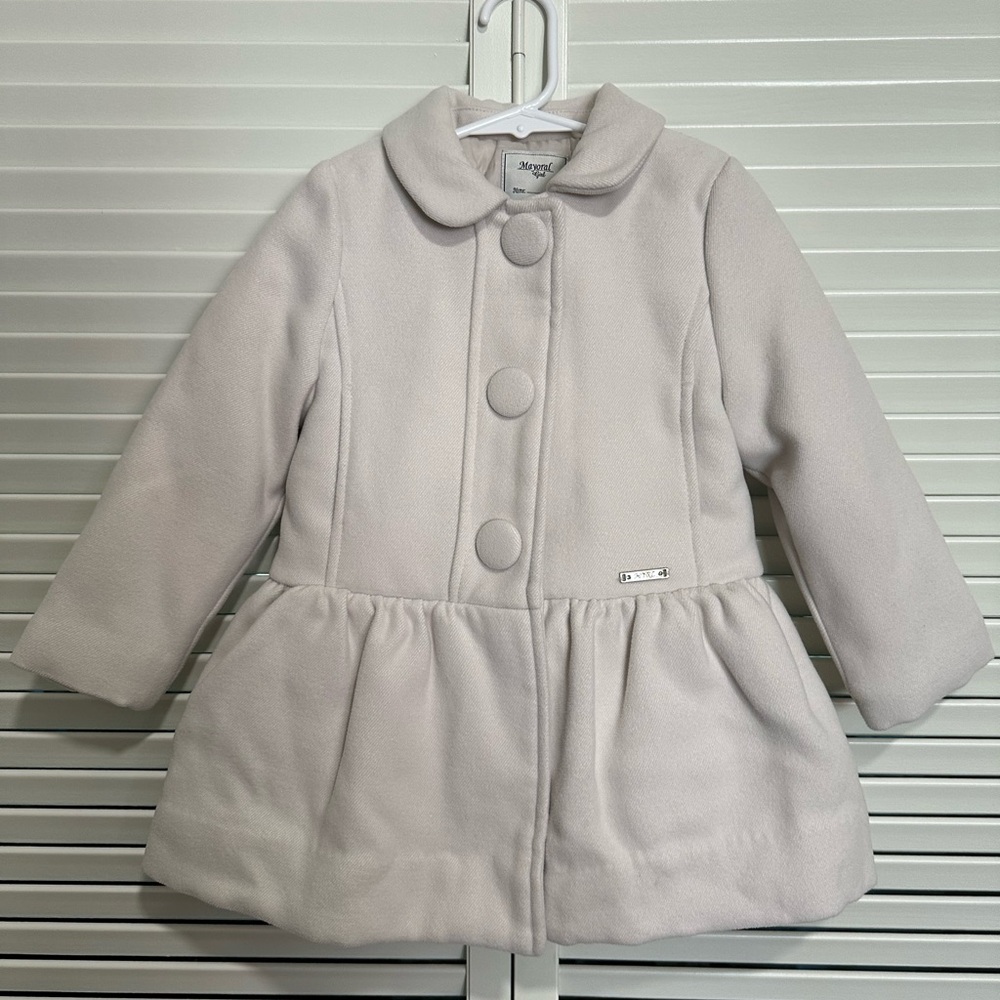 Mayoral NWT Winter White/Cream Girls’ Coat